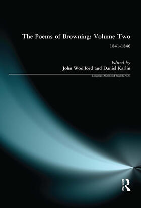 Karlin / Woolford |  The Poems of Browning: Volume Two | Buch |  Sack Fachmedien