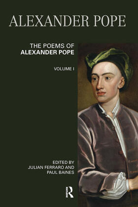 Ferraro / Baines |  The Poems of Alexander Pope: Volume One | Buch |  Sack Fachmedien