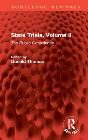 Thomas |  State Trials, Volume II | Buch |  Sack Fachmedien