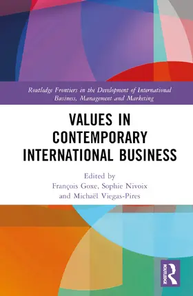 Goxe / Viegas-Pires / Nivoix |  Values in Contemporary International Business | Buch |  Sack Fachmedien