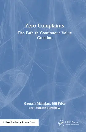 Price / Mahajan / Davidow |  Zero Complaints | Buch |  Sack Fachmedien