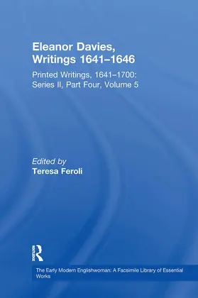 Feroli |  Eleanor Davies, Writings 1641?1646 | Buch |  Sack Fachmedien