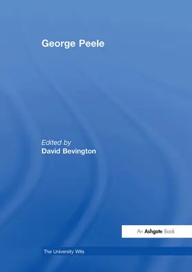 Bevington |  George Peele | Buch |  Sack Fachmedien