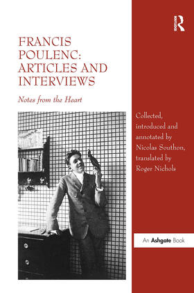 Southon / Nichols |  Francis Poulenc: Articles and Interviews | Buch |  Sack Fachmedien