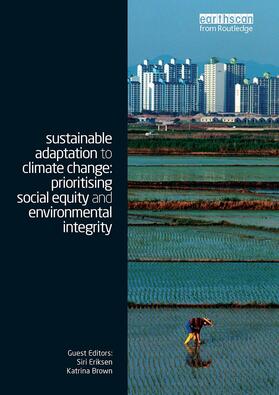 Siri / Brown / Eriksen |  Sustainable Adaptation to Climate Change | Buch |  Sack Fachmedien