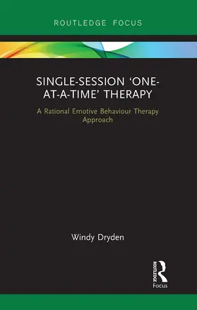 Dryden |  Single-Session 'One-at-a-Time' Therapy | Buch |  Sack Fachmedien