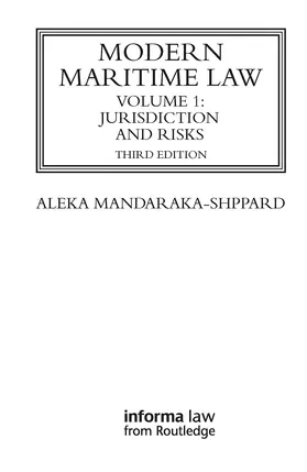 Mandaraka-Sheppard |  Modern Maritime Law (Volume 1) | Buch |  Sack Fachmedien