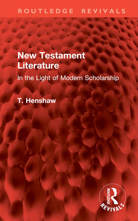 Henshaw |  New Testament Literature | Buch |  Sack Fachmedien