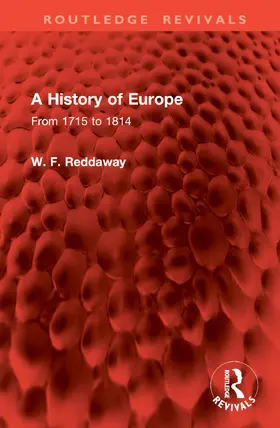 Reddaway |  A History of Europe | Buch |  Sack Fachmedien