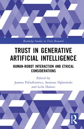 Dabrowski / Paliszkiewicz / Halawi |  Trust in Generative Artificial Intelligence | Buch |  Sack Fachmedien