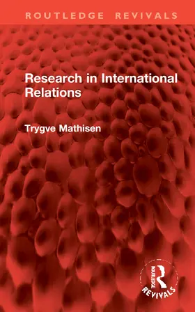 Mathisen |  Research in International Relations | Buch |  Sack Fachmedien