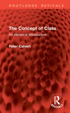 Calvert |  The Concept of Class | Buch |  Sack Fachmedien