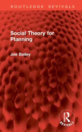 Bailey |  Social Theory for Planning | Buch |  Sack Fachmedien