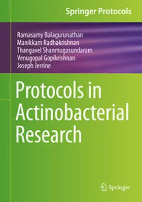 Balagurunathan / Radhakrishnan / Shanmugasundaram |  Protocols in Actinobacterial Research | eBook | Sack Fachmedien