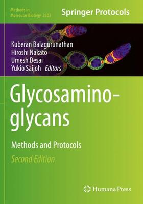 Balagurunathan / Saijoh / Nakato |  Glycosaminoglycans | Buch |  Sack Fachmedien
