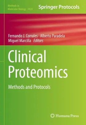 Corrales / Marcilla / Paradela |  Clinical Proteomics | Buch |  Sack Fachmedien