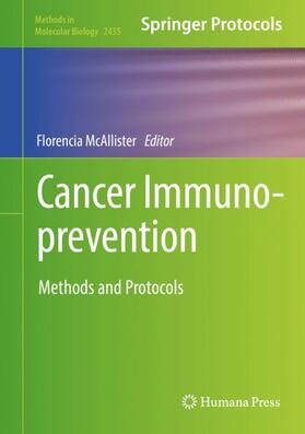 McAllister |  Cancer Immunoprevention | Buch |  Sack Fachmedien