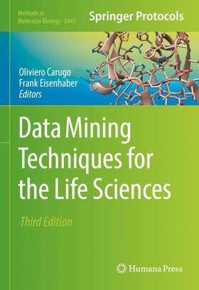 Eisenhaber / Carugo |  Data Mining Techniques for the Life Sciences | Buch |  Sack Fachmedien