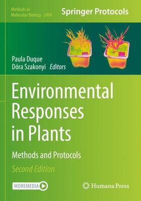 Szakonyi / Duque |  Environmental Responses in Plants | Buch |  Sack Fachmedien