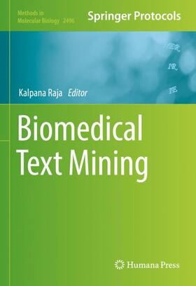 Raja |  Biomedical Text Mining | Buch |  Sack Fachmedien