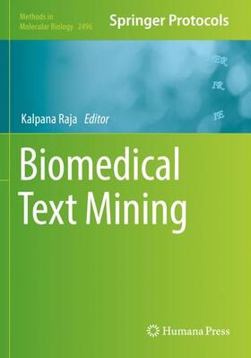 Raja |  Biomedical Text Mining | Buch |  Sack Fachmedien