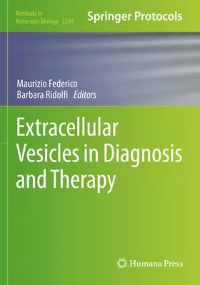 Ridolfi / Federico |  Extracellular Vesicles in Diagnosis and Therapy | Buch |  Sack Fachmedien