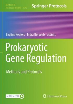 Bervoets / Peeters |  Prokaryotic Gene Regulation | Buch |  Sack Fachmedien