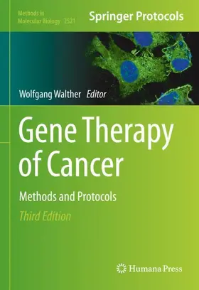 Walther |  Gene Therapy of Cancer | Buch |  Sack Fachmedien