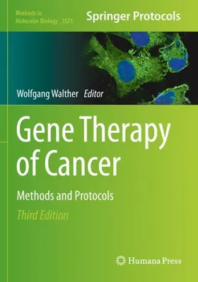 Walther |  Gene Therapy of Cancer | Buch |  Sack Fachmedien