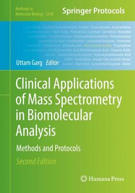 Garg |  Clinical Applications of Mass Spectrometry in Biomolecular Analysis | Buch |  Sack Fachmedien