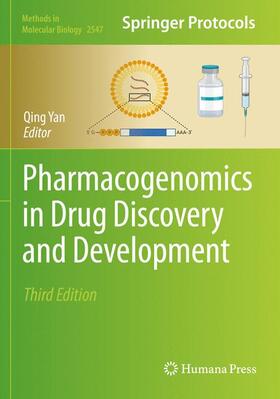 Yan |  Pharmacogenomics in Drug Discovery and Development | Buch |  Sack Fachmedien