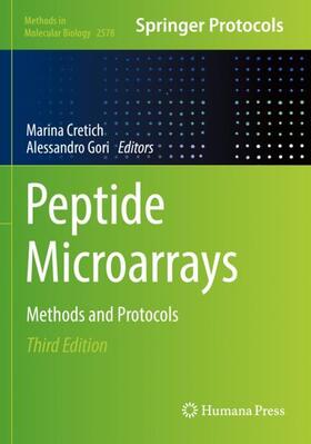 Gori / Cretich |  Peptide Microarrays | Buch |  Sack Fachmedien