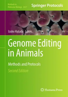 Hatada |  Genome Editing in Animals | Buch |  Sack Fachmedien