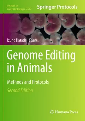 Hatada |  Genome Editing in Animals | Buch |  Sack Fachmedien