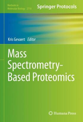 Gevaert |  Mass Spectrometry-Based Proteomics | Buch |  Sack Fachmedien