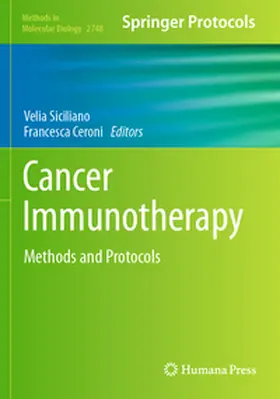 Ceroni / Siciliano |  Cancer Immunotherapy | Buch |  Sack Fachmedien