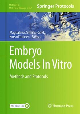 Turksen / Zernicka-Goetz |  Embryo Models In Vitro | Buch |  Sack Fachmedien