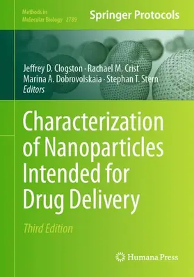 Clogston / Stern / Crist |  Characterization of Nanoparticles Intended for Drug Delivery | Buch |  Sack Fachmedien