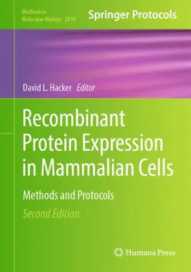 Hacker |  Recombinant Protein Expression in Mammalian Cells | Buch |  Sack Fachmedien