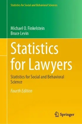 Levin / Finkelstein |  Statistics for Lawyers | Buch |  Sack Fachmedien