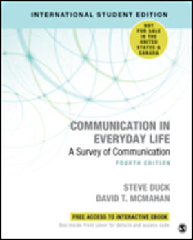 McMahan / Duck |  Communication in Everyday Life - International Student Edition | Buch |  Sack Fachmedien