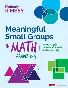 Rimbey |  Meaningful Small Groups in Math, Grades K-5 | Buch |  Sack Fachmedien