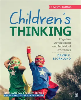 Bjorklund |  Children's Thinking - International Student Edition | Buch |  Sack Fachmedien