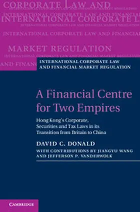 Donald |  A Financial Centre for Two Empires | Buch |  Sack Fachmedien