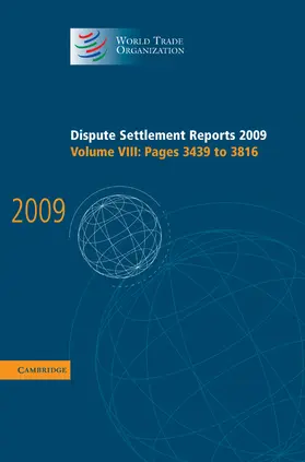  Dispute Settlement Reports 2009 | Buch |  Sack Fachmedien