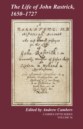 Cambers |  The Life of John Rastrick, 1650-1727 | Buch |  Sack Fachmedien