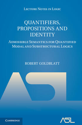 Goldblatt |  Quantifiers, Propositions and Identity | Buch |  Sack Fachmedien