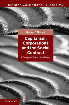 Mansell |  Capitalism, Corporations and the Social Contract | Buch |  Sack Fachmedien