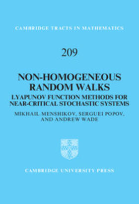 Menshikov / Popov / Wade |  Non-Homogeneous Random Walks | Buch |  Sack Fachmedien