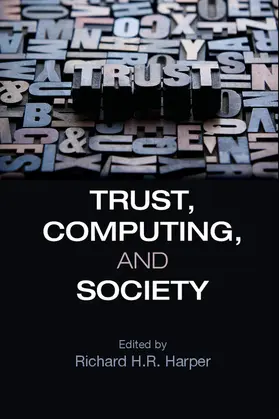 Harper |  Trust, Computing, and Society | Buch |  Sack Fachmedien